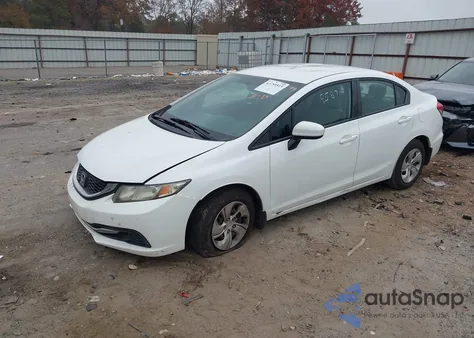 2014 Honda Civic Lx from USA, damaged, VIN 19XFB2F57EE039587